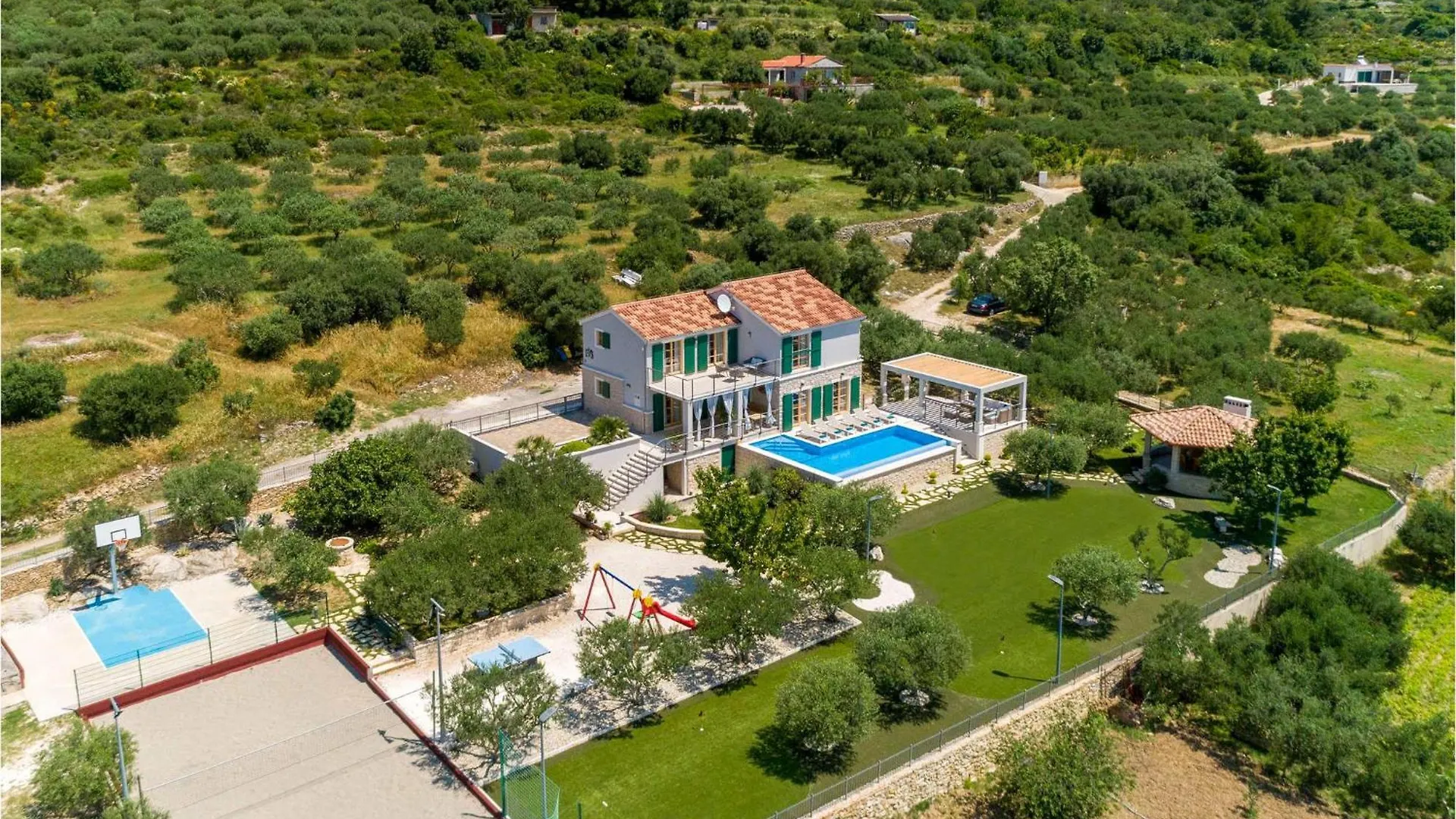 Villa Iva Kastel Luksic Kaštela Ferienhaus